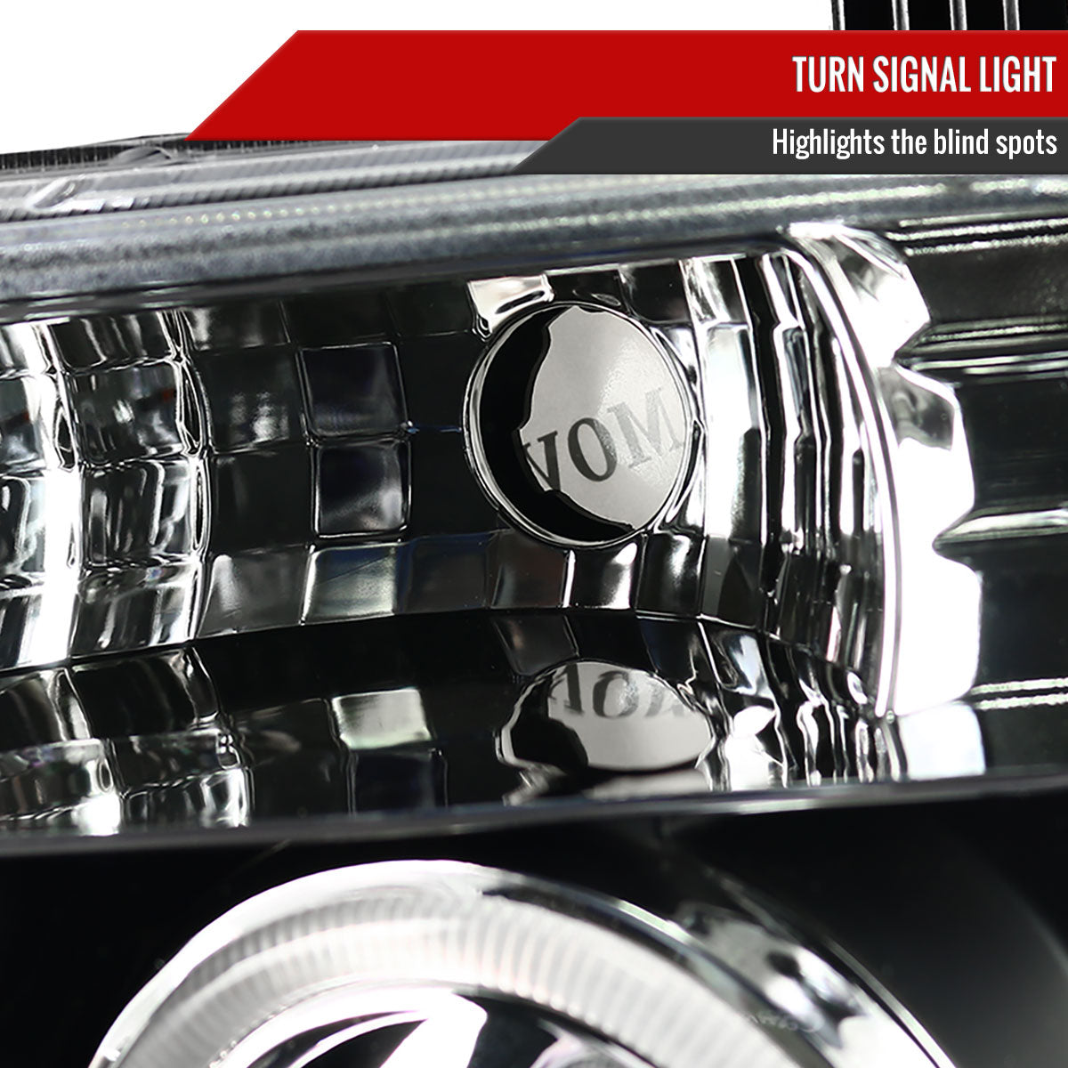 2005-2007 Nissan Pathfinder/ 2005-2008 Frontier Dual Halo Projector Headlights (Matte Black Housing/Clear Lens)