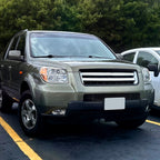 2006-2008 Honda Pilot Projector Style Headlights (Chrome Housing/Clear Lens)