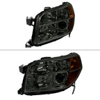 2006-2008 Honda Pilot Projector Style Headlights (Chrome Housing/Smoke Lens)