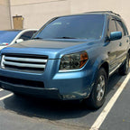 2006-2008 Honda Pilot Projector Style Headlights (Chrome Housing/Smoke Lens)