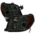 2006-2008 Honda Pilot Projector Style Headlights (Chrome Housing/Smoke Lens)