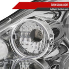 2002-2004 Acura RSX Dual Halo Projector Headlights (Glossy Black Housing/Smoke Lens)
