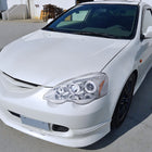2002-2004 Acura RSX Dual Halo Projector Headlights (Glossy Black Housing/Smoke Lens)