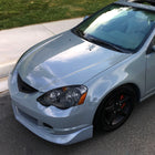 2002-2004 Acura RSX Retro Style Projector Headlights - Matte Black/Clear Lens