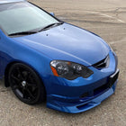 2002-2004 Acura RSX Retro Style Projector Headlights - Matte Black/Clear Lens