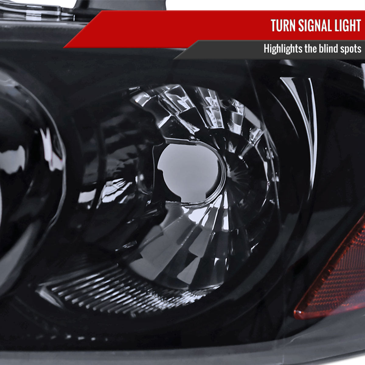 2004-2006 Nissan Sentra Dual Halo Projector Headlights (Glossy Black Housing/Smoke Lens)