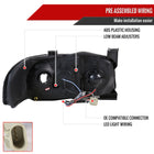 2004-2006 Nissan Sentra Dual Halo Projector Headlights (Glossy Black Housing/Smoke Lens)