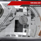 1995-1999 Nissan Sentra/200SX Dual Halo Projector Headlights (Chrome Housing/Clear Lens)