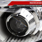 2011-2020 Toyota Sienna Driver/Left Side Projector Headlight (Chrome Housing/Clear Lens)