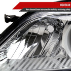 2011-2020 Toyota Sienna Driver/Left Side Projector Headlight (Chrome Housing/Clear Lens)