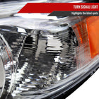 2011-2020 Toyota Sienna Driver/Left Side Projector Headlight (Chrome Housing/Clear Lens)