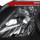 2011-2020 Toyota Sienna Projector Headlights (Matte Black Housing/Clear Lens)