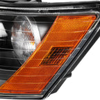2006-2008 Hyundai Sonata Projector Style Headlights (Matte Black Housing/Clear Lens)
