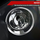 2010-2011 Kia Soul Projector Headlights w/ LED Light Bar & LED Turn Signal Lights (Matte Black Housing/Clear Lens)