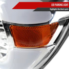 2005-2011 Toyota Tacoma LED Bar Projector Headlights (Chrome Housing/Clear Lens)