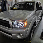 2005-2011 Toyota Tacoma Dual Halo Projector Headlights (Chrome Housing/Clear Lens)