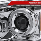 2005-2011 Toyota Tacoma Dual Halo Projector Headlights (Chrome Housing/Clear Lens)