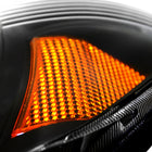 2005-2011 Toyota Tacoma Retro Style Projector Headlights (Matte Black Housing/Clear Lens)