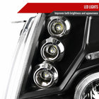 2005-2011 Toyota Tacoma Dual Halo Projector Headlights (Matte Black Housing/Clear Lens)