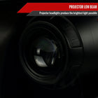 2005-2011 Toyota Tacoma LED Bar Projector Headlights w/ Sequential Turn Signal Lights (Matte Black Housing/Smoke Lens)