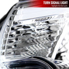 2012-2015 Toyota Tacoma LED C-Bar Projector Headlights w/ LED Parking Light (Chrome Housing/Clear Lens)