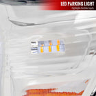 2012-2015 Toyota Tacoma LED C-Bar Projector Headlights w/ LED Parking Light (Chrome Housing/Clear Lens)