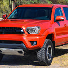 2012-2015 Toyota Tacoma LED C-Bar Projector Headlights w/ LED Parking Light (Chrome Housing/Clear Lens)