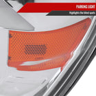 2012-2015 Toyota Tacoma Switchback Sequential LED Bar Projector Headlights (Chrome Housing/Clear Lens)