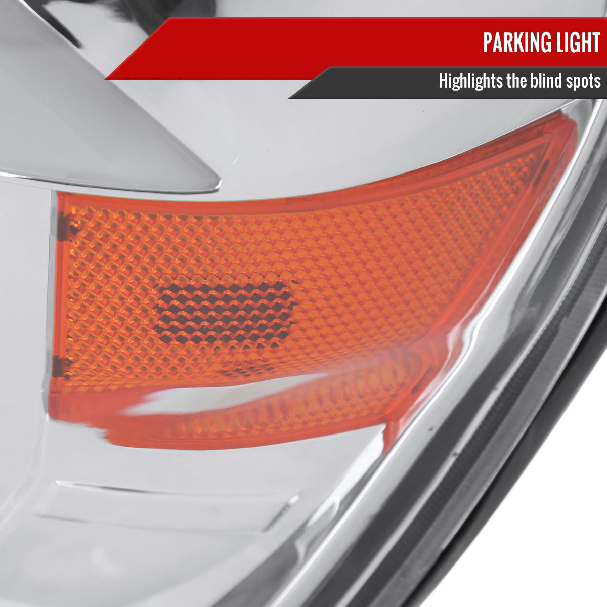 2012-2015 Toyota Tacoma Switchback Sequential LED Bar Projector Headlights (Chrome Housing/Clear Lens)