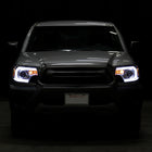 2012-2015 Toyota Tacoma LED C-Bar Projector Headlights (Chrome Housing/Clear Lens)
