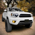 2012-2015 Toyota Tacoma LED C-Bar Projector Headlights (Jet Black Housing/Clear Lens)