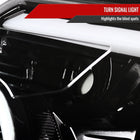 2012-2015 Toyota Tacoma LED C-Bar Projector Headlights (Jet Black Housing/Clear Lens)