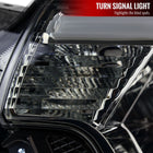 2012-2015 Toyota Tacoma LED C-Bar Projector Headlights w/ LED Parking Light (Chrome Housing/Smoke Lens)