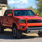 2012-2015 Toyota Tacoma LED C-Bar Projector Headlights w/ LED Parking Light (Chrome Housing/Smoke Lens)