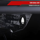 2012-2015 Toyota Tacoma LED C-Bar Projector Headlights (Glossy Black Housing/Smoke Lens)