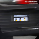 2012-2015 Toyota Tacoma LED C-Bar Projector Headlights w/ LED Parking Light (Matte Black Housing/Clear Lens)