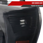 2012-2015 Toyota Tacoma Retro Style Projector Headlights (Matte Black Housing/Clear Lens)