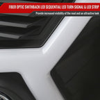 2012-2015 Toyota Tacoma Switchback Sequential LED Bar Projector Headlights (Matte Black Housing/Clear Lens)