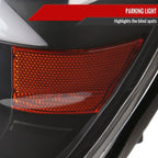 2012-2015 Toyota Tacoma Switchback Sequential LED Bar Projector Headlights (Matte Black Housing/Clear Lens)