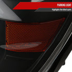 2012-2015 Toyota Tacoma Switchback Sequential LED Bar Projector Headlights (Matte Black Housing/Smoke Lens)