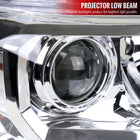 2016-2023 Toyota Tacoma Single Projector Headlight - Passenger Side Only (Chrome Housing/Clear Lens)