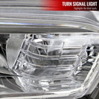 2016-2023 Toyota Tacoma Single Projector Headlight - Passenger Side Only (Chrome Housing/Clear Lens)