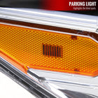 2016-2023 Toyota Tacoma Single Projector Headlight - Passenger Side Only (Chrome Housing/Clear Lens)