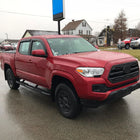 2016-2023 Toyota Tacoma Single Projector Headlight - Passenger Side Only (Chrome Housing/Clear Lens)