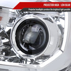 2016-2023 Toyota Tacoma Switchback Sequential LED Bar Projector Headlights (Matte Black Housing/Clear Lens)