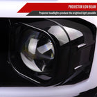 2016-2023 Toyota Tacoma Switchback LED Bar Projector Headlights (Glossy Black Housing/Clear Lens)