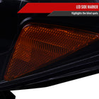 2016-2023 Toyota Tacoma Switchback LED Bar Projector Headlights (Glossy Black Housing/Smoke Lens)