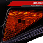 2016-2023 Toyota Tacoma Switchback LED C-Bar Projector Headlights (Matte Black Housing/Clear Lens)