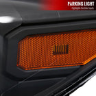 2016-2023 Toyota Tacoma LED Bar Projector Headlight (Matte Black Housing/Clear Lens)