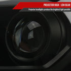 2016-2023 Toyota Tacoma Switchback Sequential LED Bar Projector Headlights (Matte Black Housing/Smoke Lens)